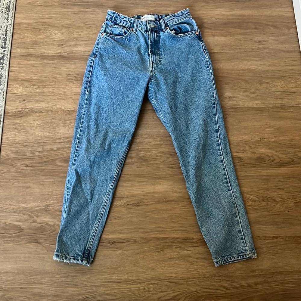 Size 4 Zara High Rose Mom Jeans